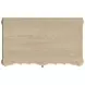 Haven Sundrenched Oak and Ivory Upholstered Panel Bedroom Set