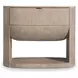 Loggia Aria 1 Drawer 34" Nightstand with USB Charging