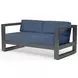 Redondo Spectrum Indigo 65" Outdoor Loveseat