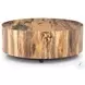 Hudson Spalted Primavera Round Occassional Table Set