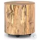 Hudson Spalted Primavera Round Occassional Table Set