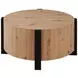 Darcie Brown Round Cocktail Table