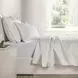 Diamond White Queen Quilt