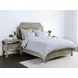 French Herringbone Storm Standard Sham