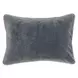 Heirloom Velvet Stone Gray Rectangular Accent Pillow Set of 2