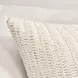 Macie and Rina Ivory Square Accent Pillow Set of 2