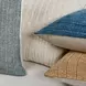 Macie and Rina Ivory Square Accent Pillow Set of 2