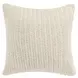 Macie and Rina Ivory Square Accent Pillow Set of 2