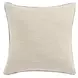Macie and Rina Stone Gray Square Accent Pillow Set of 2
