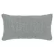 Macie and Rina Stone Gray Rectangular Accent Pillow Set of 2