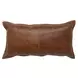 Soco Leather Kona Brown Rectangular Accent Pillow Set of 2