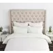 Karina Ivory and Gray King Duvet