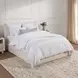 Arcadia White King Duvet