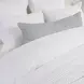 Arcadia White King Duvet