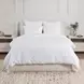 Arcadia White Queen Duvet