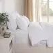 Arcadia White Queen Duvet