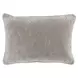 Heirloom Velvet Silver Rectangular Accent Pillow Set of 2