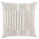 Reform Levi Ivory and Natural Square Accent Pillow Set of 2