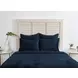 Bari Velvet Ocean Blue Queen Quilt