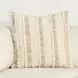 Affinity Nenna Natural and Ivory Square Accent Pillow Set of 2
