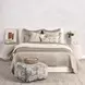 Diamond Pebble King Sham