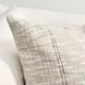 Repose Ria Natural and Black Square Accent Pillow Set of 2