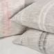Repose Ria Natural and Black Square Accent Pillow Set of 2