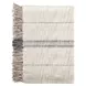 Throws Ria Natural and Black Throw