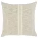 Repose Ria Natural and Ivory Square Accent Pillow Set of 2