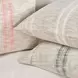Repose Ria Natural and Ivory Square Accent Pillow Set of 2
