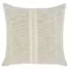 Repose Ria Natural and Ivory Square Accent Pillow Set of 2