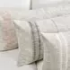 Repose Ria Natural and Ivory Rectangular Accent Pillow