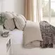 Monaco Natural Euro Sham