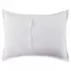 Carly White Standard Sham with Silvadur Tech