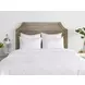 Jayson Linen Cashmere Quartz White King Duvet