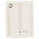 Abram Eggshell Cotton Linen Swatch Quilt