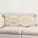 Comporta Farm Ivory and Natural Rectangular Accent Pillow