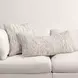 Comporta Tavira Natural Rectangular Accent Pillow