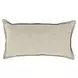 Soco Leather Naval Nightfall Blue Rectangular Accent Pillow Set of 2