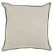 Soco Leather Acre Forest Green Square Accent Pillow Set of 2