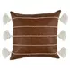 La Dolce Vita Brown Square Accent Pillow Set of 2