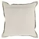 La Dolce Vita Leopard Hide Camel and Black Square Accent Pillow Set of 2