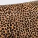 La Dolce Vita Leopard Hide Camel and Black Rectangular Accent Pillow Set of 2
