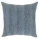 Gratitude Sea Fog Blue Square Accent Pillow Set of 2