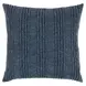 Gratitude Navy Blue Square Accent Pillow Set of 2