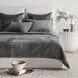 Bari Velvet Sage Queen Quilt