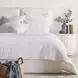 Colmar White King Quilt