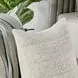Heritage Craft Halter Ivory Square Accent Pillow Set of 2