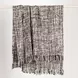 Throws Porter Black and Ivory Throw