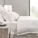 Jayson Gray Stripe Linen Cashmere King Duvet